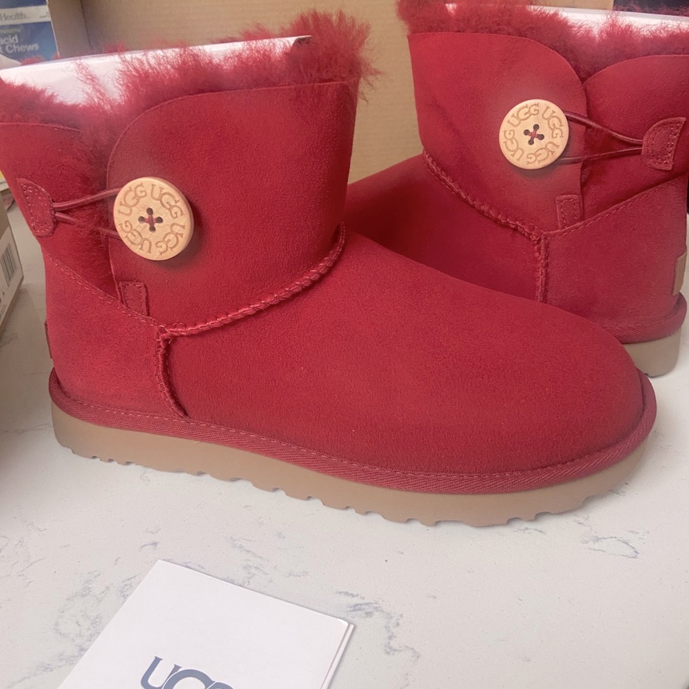 Red Ugg Boots brand new